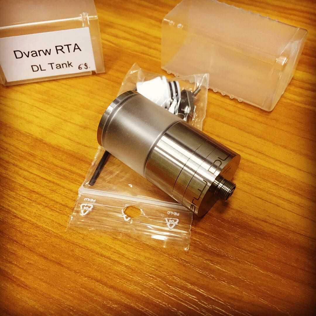 KHW Dvarw DL RTA 24mm atomizzatore 6ml