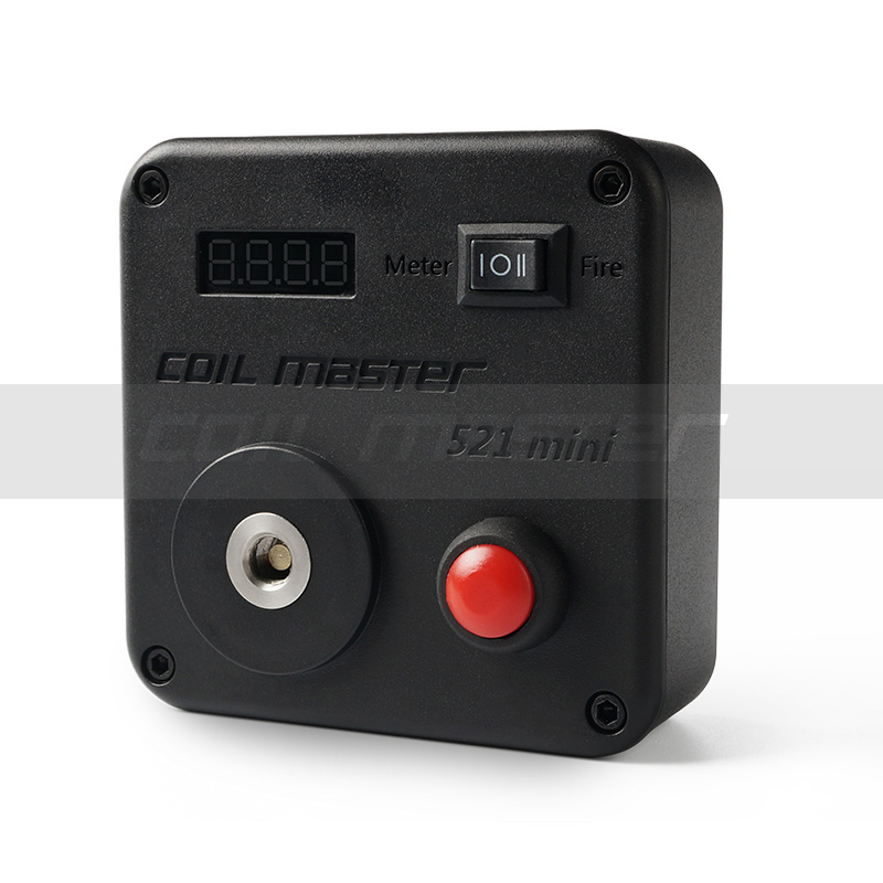 Coil Master 521 Mini Tab ohmmetro 18650 deck