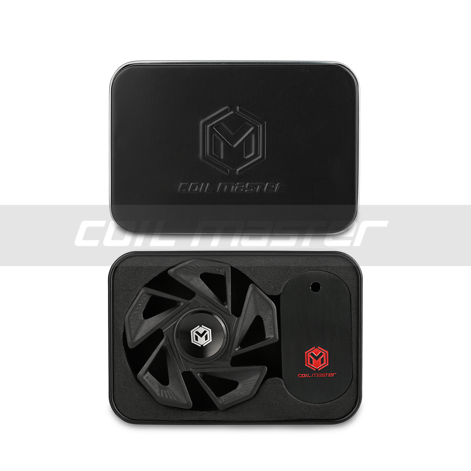 Coil Master Vortex 115 fidget spinner nero 90g