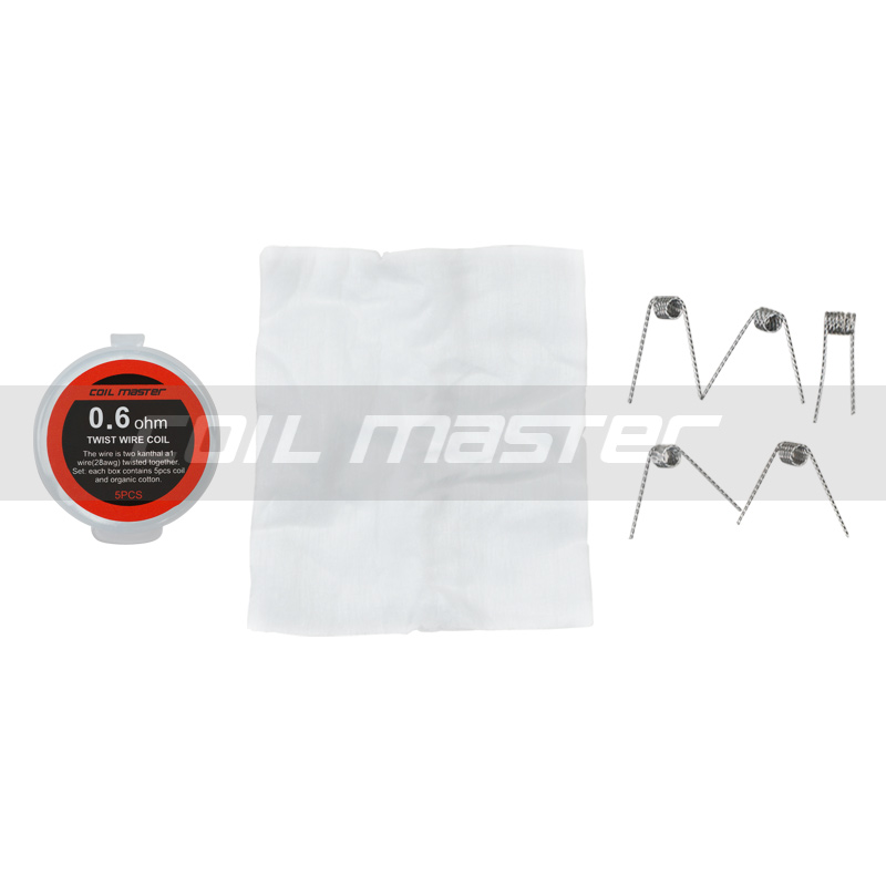 Coil Master Twist coil prefatte 5 pezzi