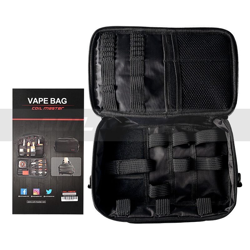 Coil Master Vape Bag borsa custodia nera