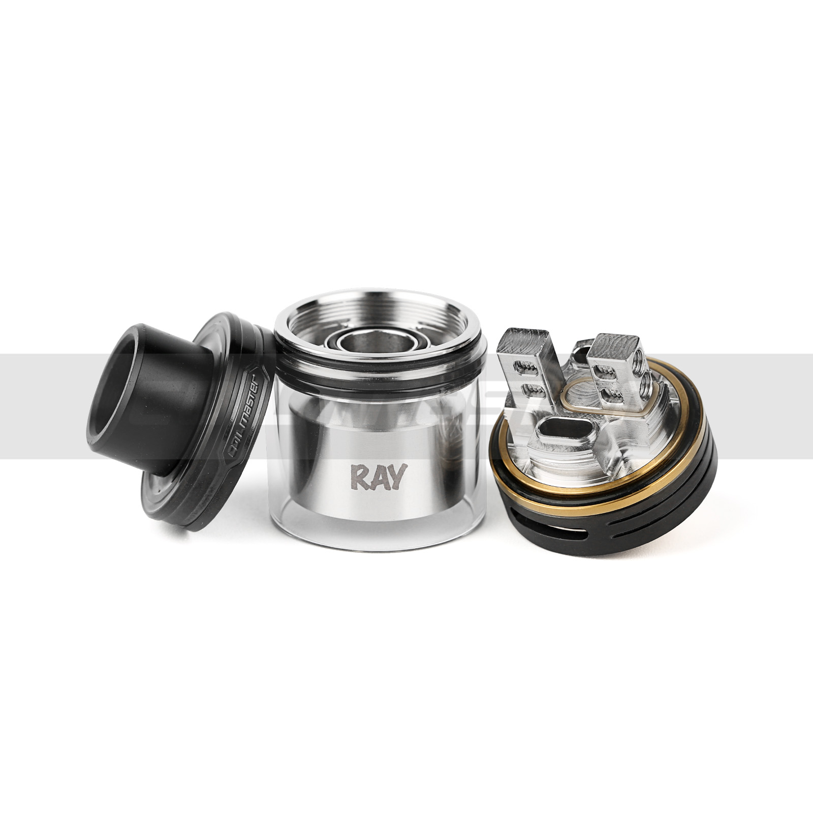 Coil Master Ray RTA atomizzatore 2ml dual coil