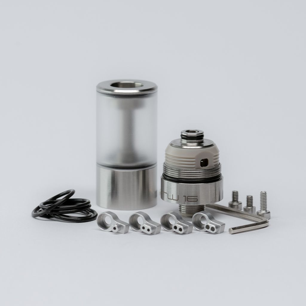 Dvarw 16 RTA atomizzatore 2ml 16mm tiro guancia