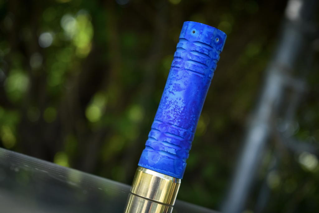 Comp Lyfe Bolt tubo meccanico nero blu 18650 alluminio