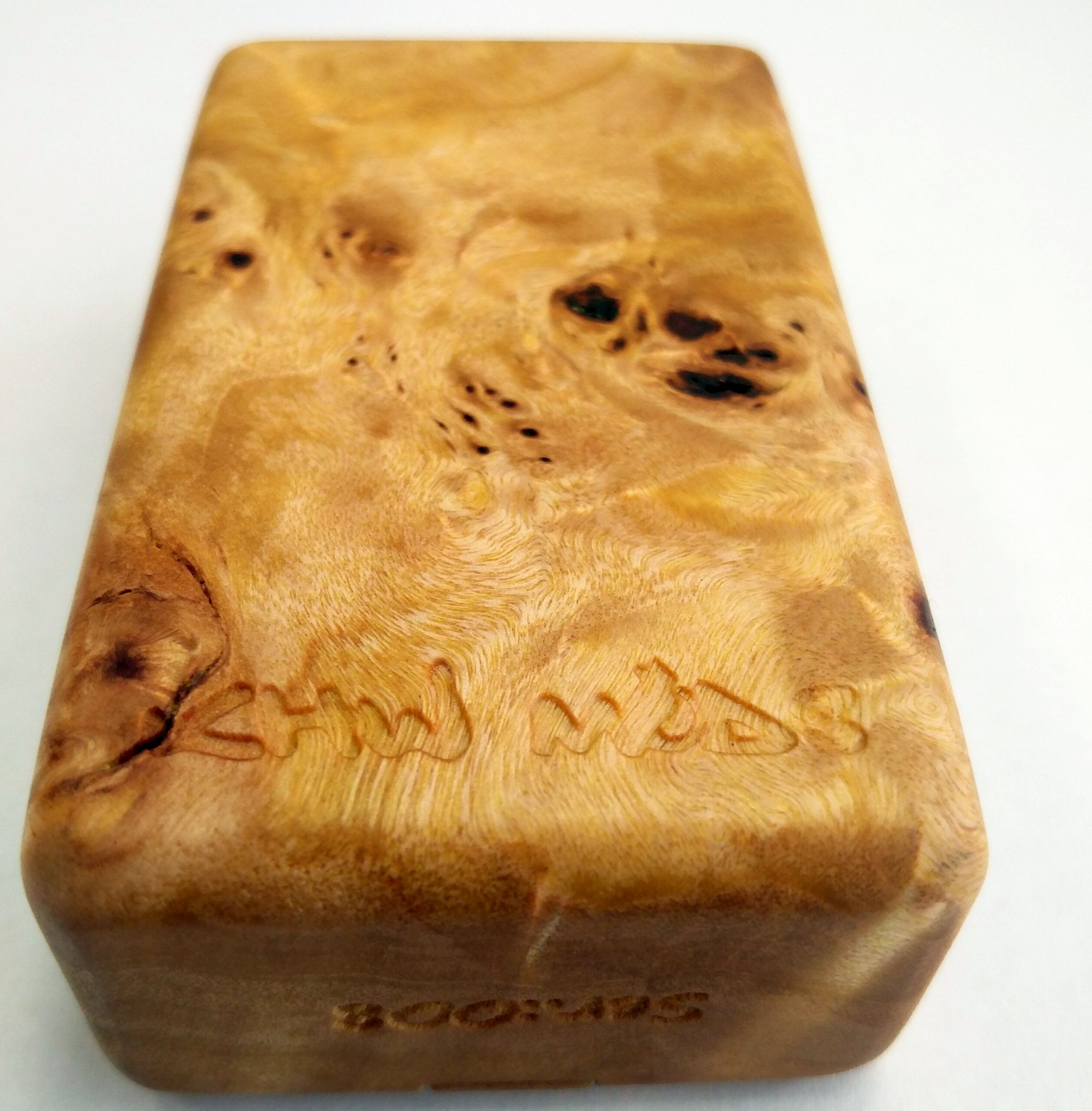 KHW Minifet box mod legno stab burl sn008