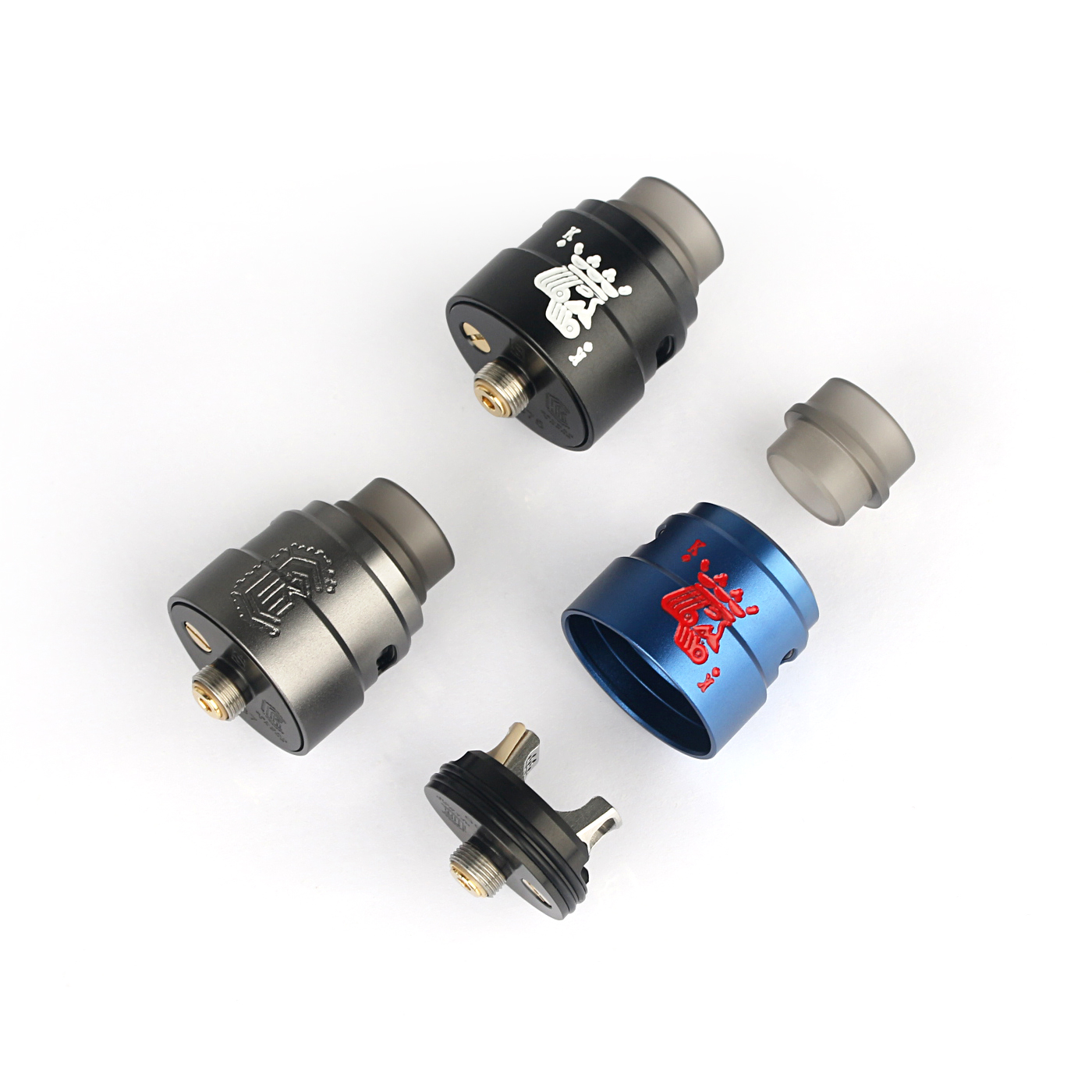 Reload S King RDA Dripper 24mm Top Airflow Alluminio