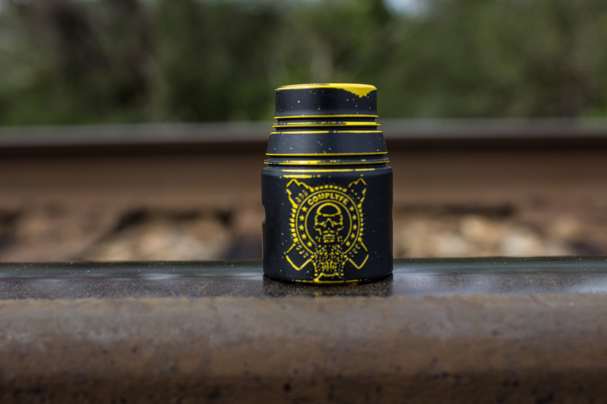Comp Lyfe Battle Cap S cap 22mm nero semi-lucido