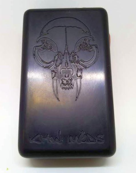 KHW Mod Delrin Burl box mod meccanica sn014 18650