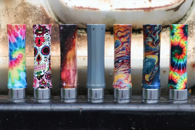 Comp Lyfe Self Made tubo tie dye 18650 hydro dip