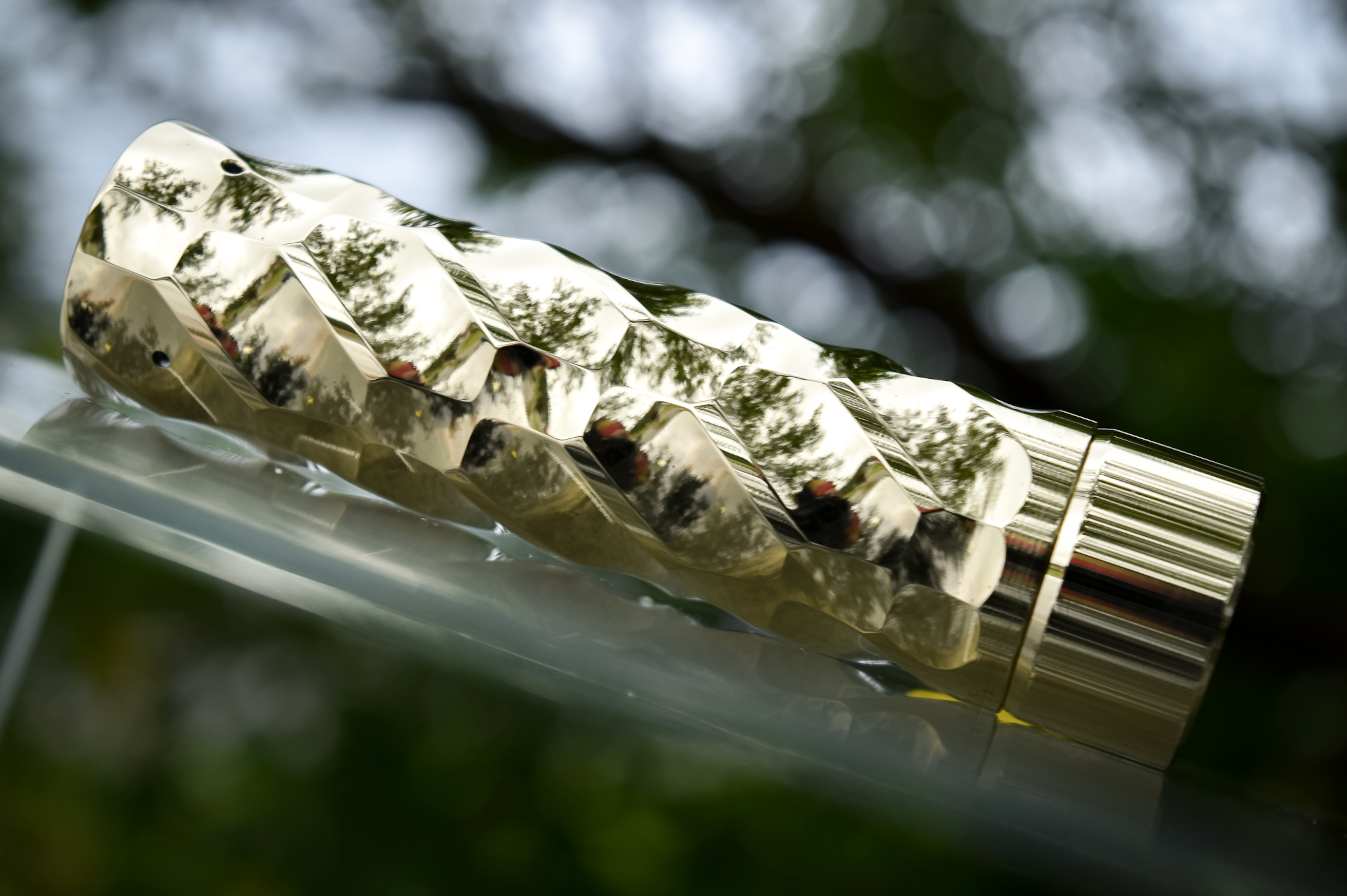Comp Lyfe Flamethrower Tubo Meccanico Ottone 18650