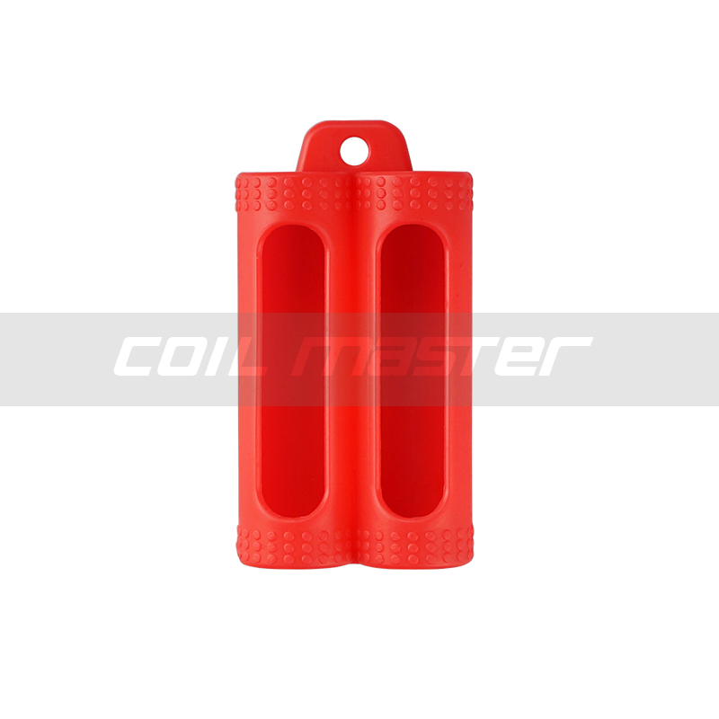 Coil Master custodia silicone batterie 18650 doppia
