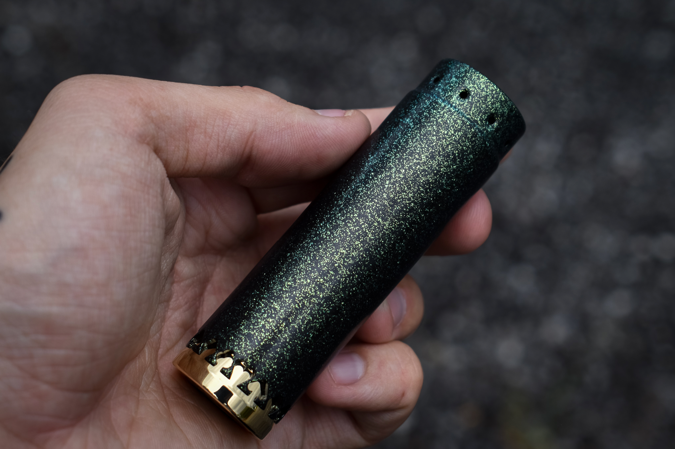 Comp Lyfe HK tubo meccanico ottone Mohegan 21700 solo tubo