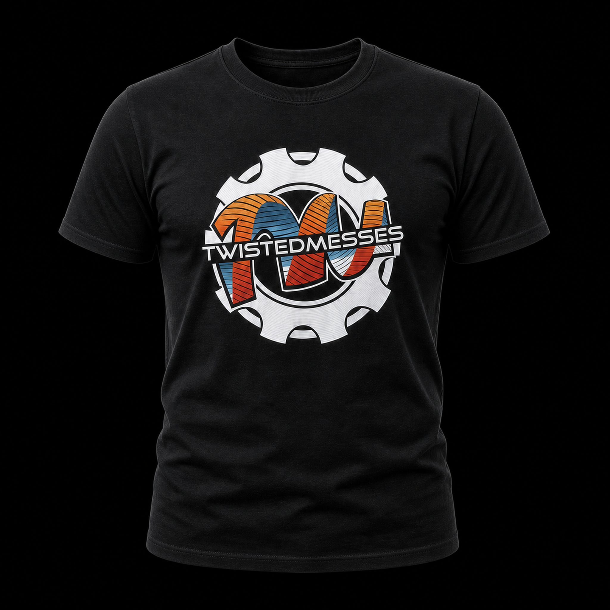 Twisted Messes TM2 Edition maglietta nera M cotone