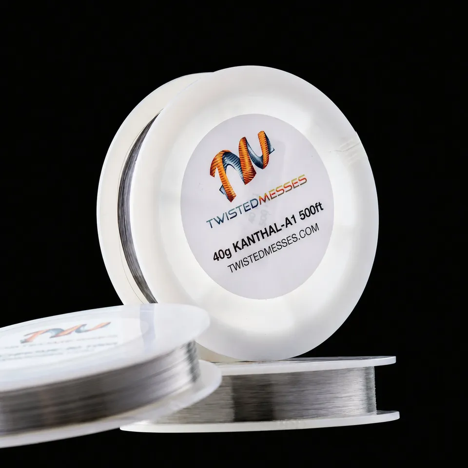 Twisted Messes Kanthal A1 filo resistivo 40GA 500ft rotondo