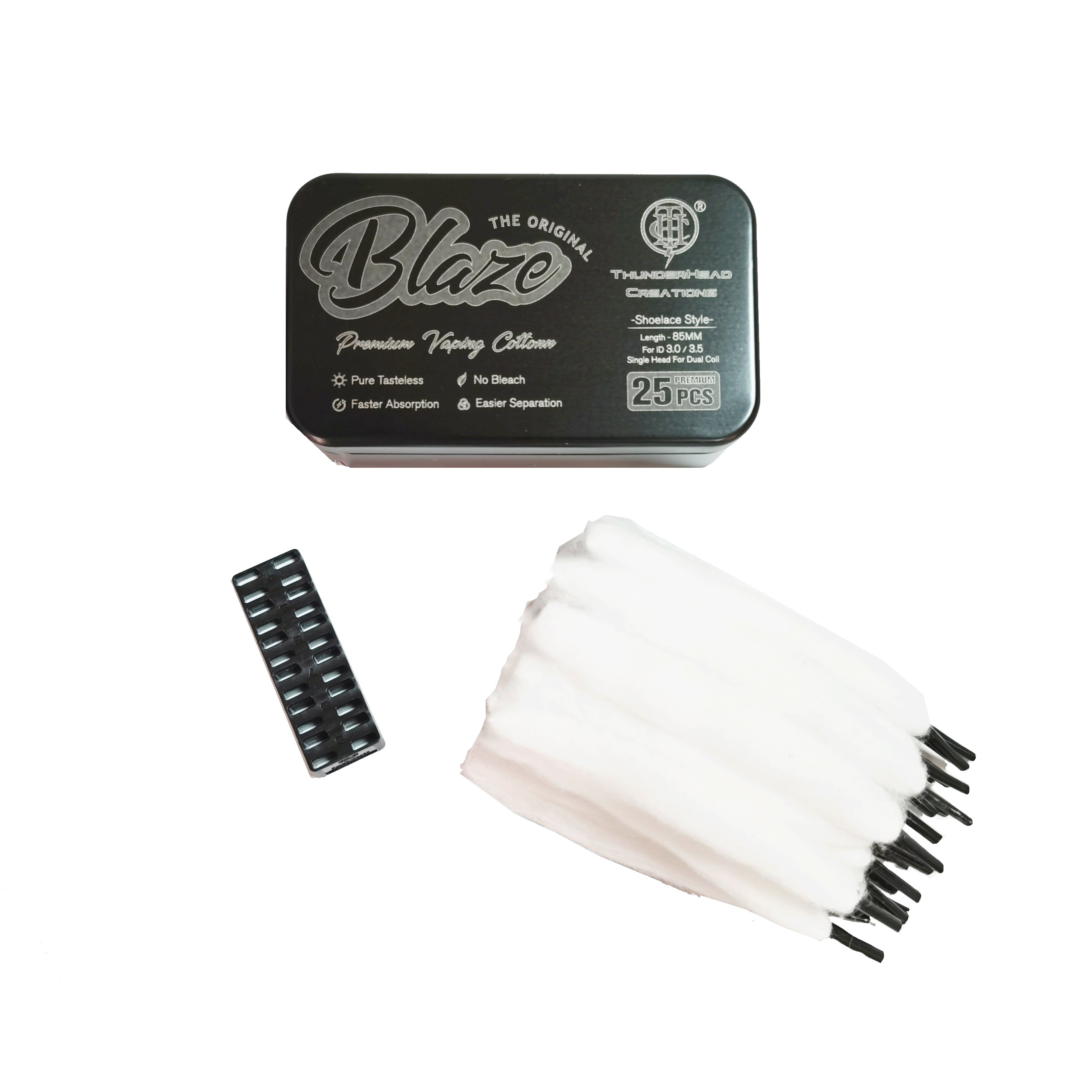 Thunderhead Blaze Cotone lacci single head tiro stretto