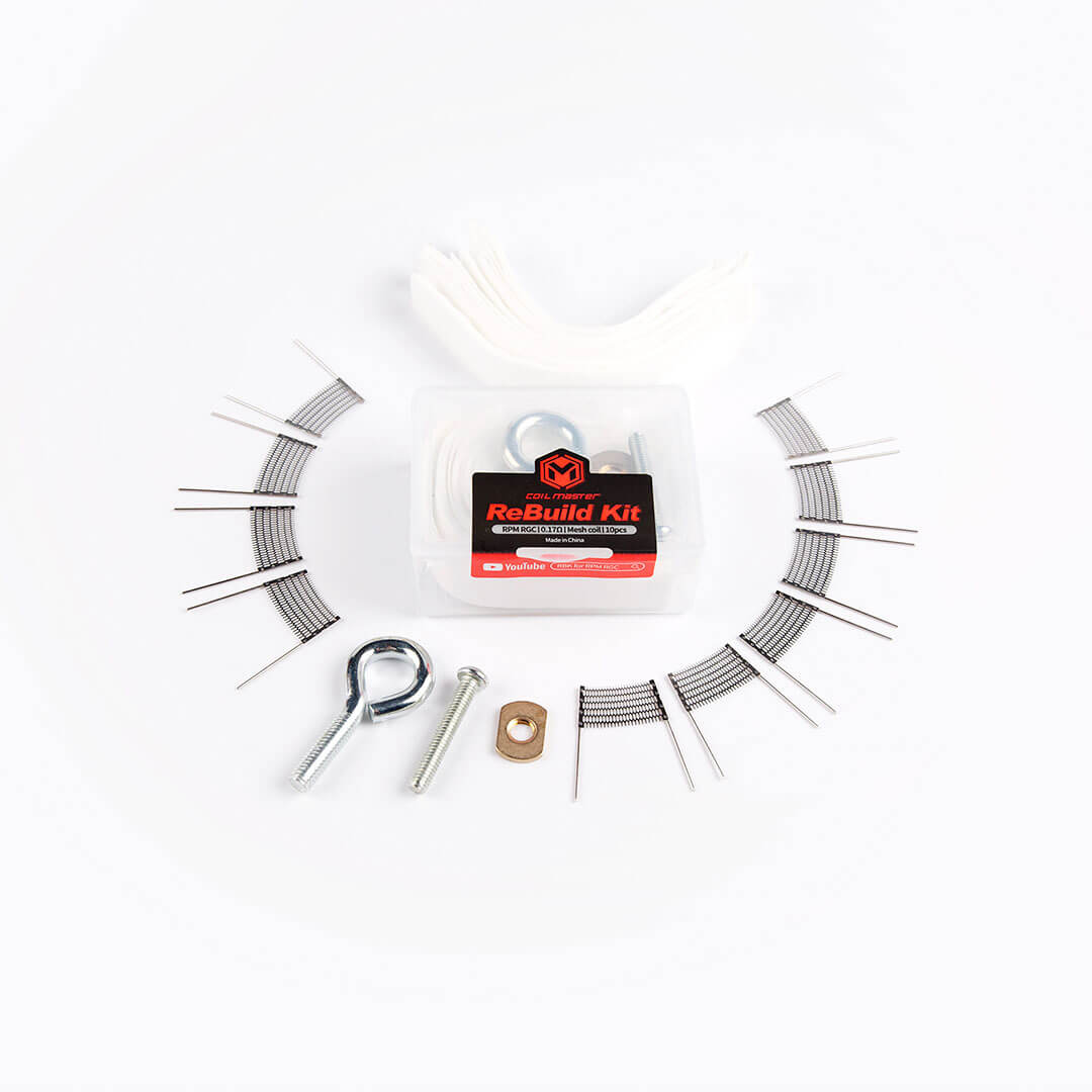 Coil Master RBK RPM RGC kit rigenerazione 0.17 ohm