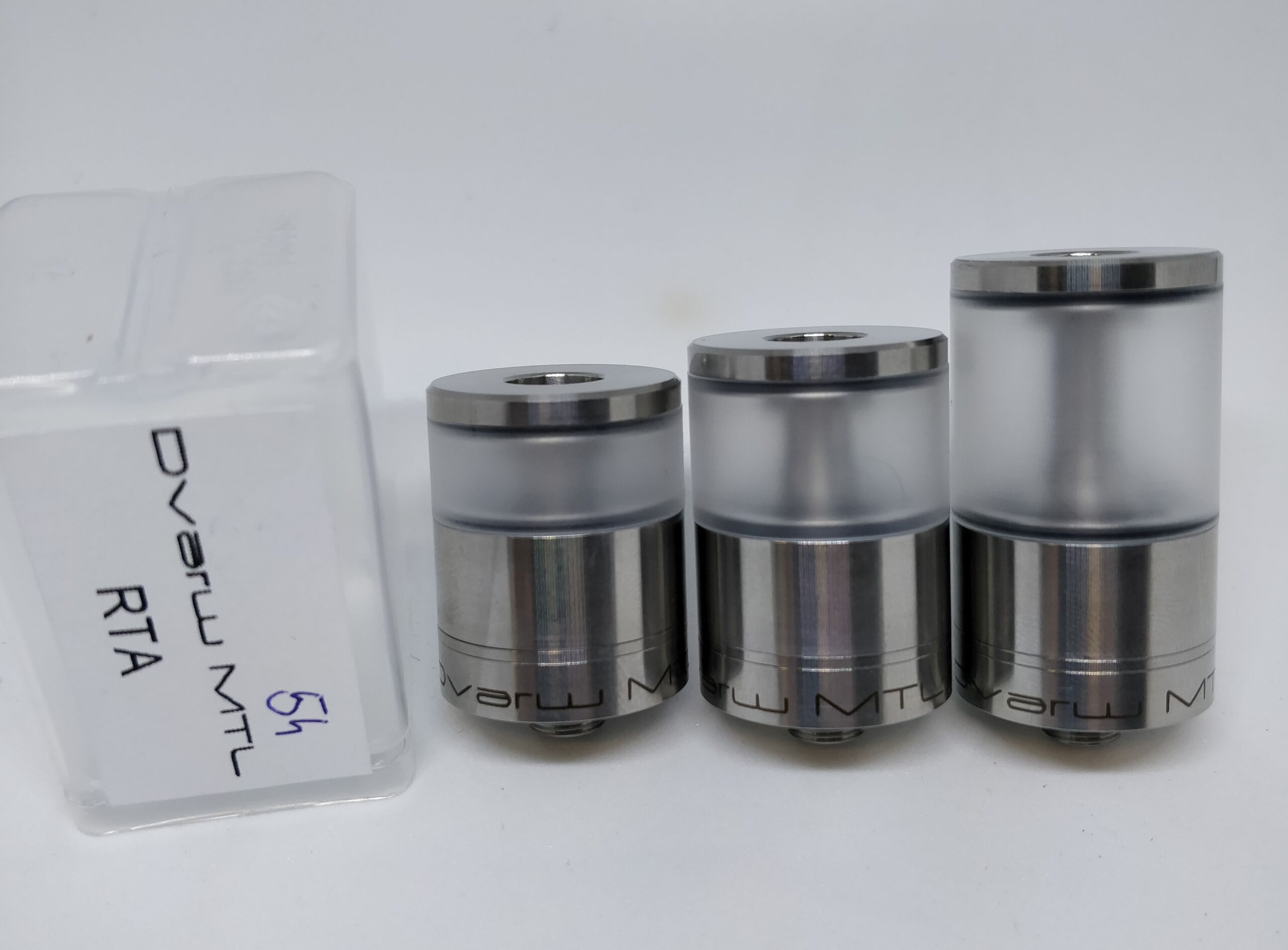 Dvarw MTL RTA atomizzatore 5ml 22mm tiro guancia