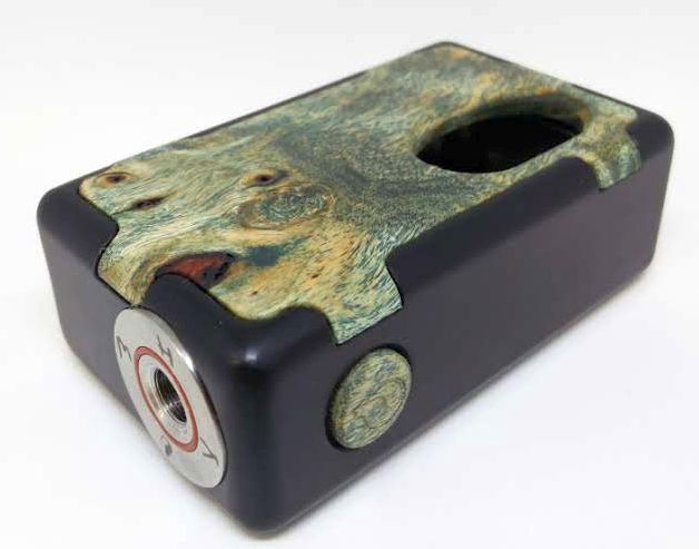 KHW Full Mech Box Mod BF SN018 Delrin Legno