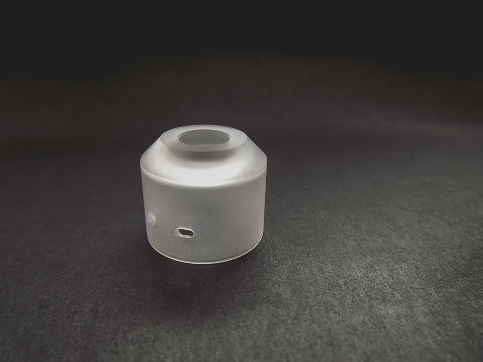 KHW Mod Hadaly Cap Trasparente RDA per Drip Tip 510