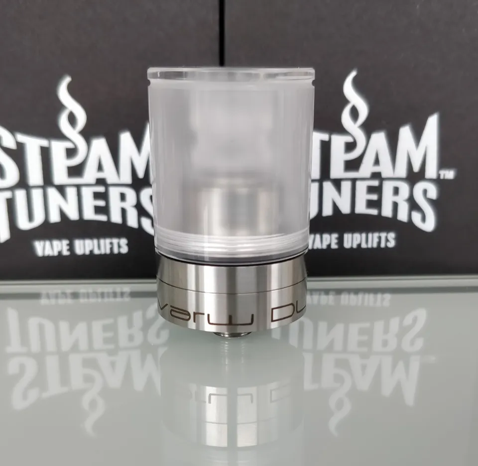 Steam Tuners Dvarw DL RTA 24mm cap bottom fill ultem
