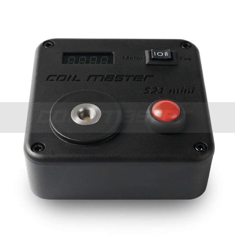 Coil Master 521 Mini Tab ohmmetro 18650 deck
