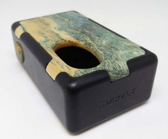 KHW Mod Delrin Burl box meccanica 18650 sn015