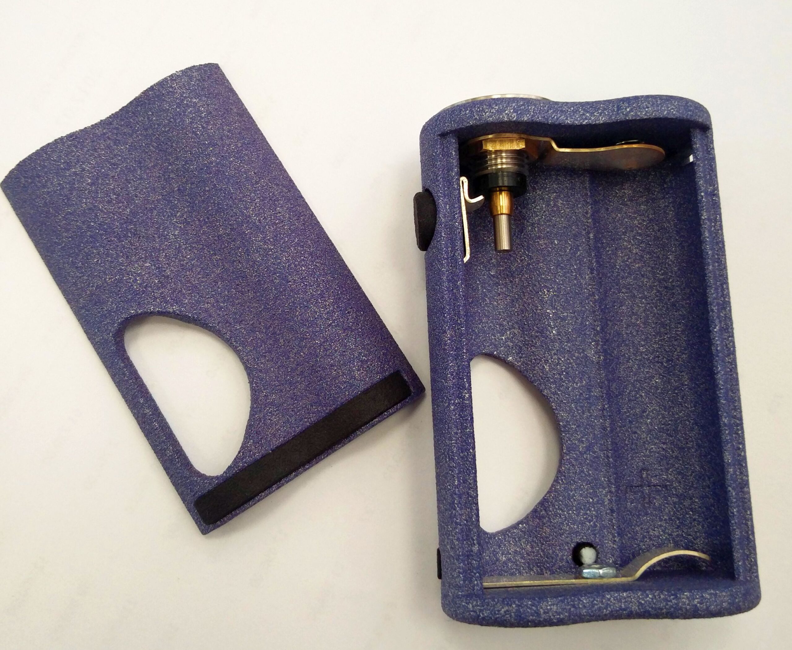 KHW Mod Katzenzunge V1 squonker blu nero 18650