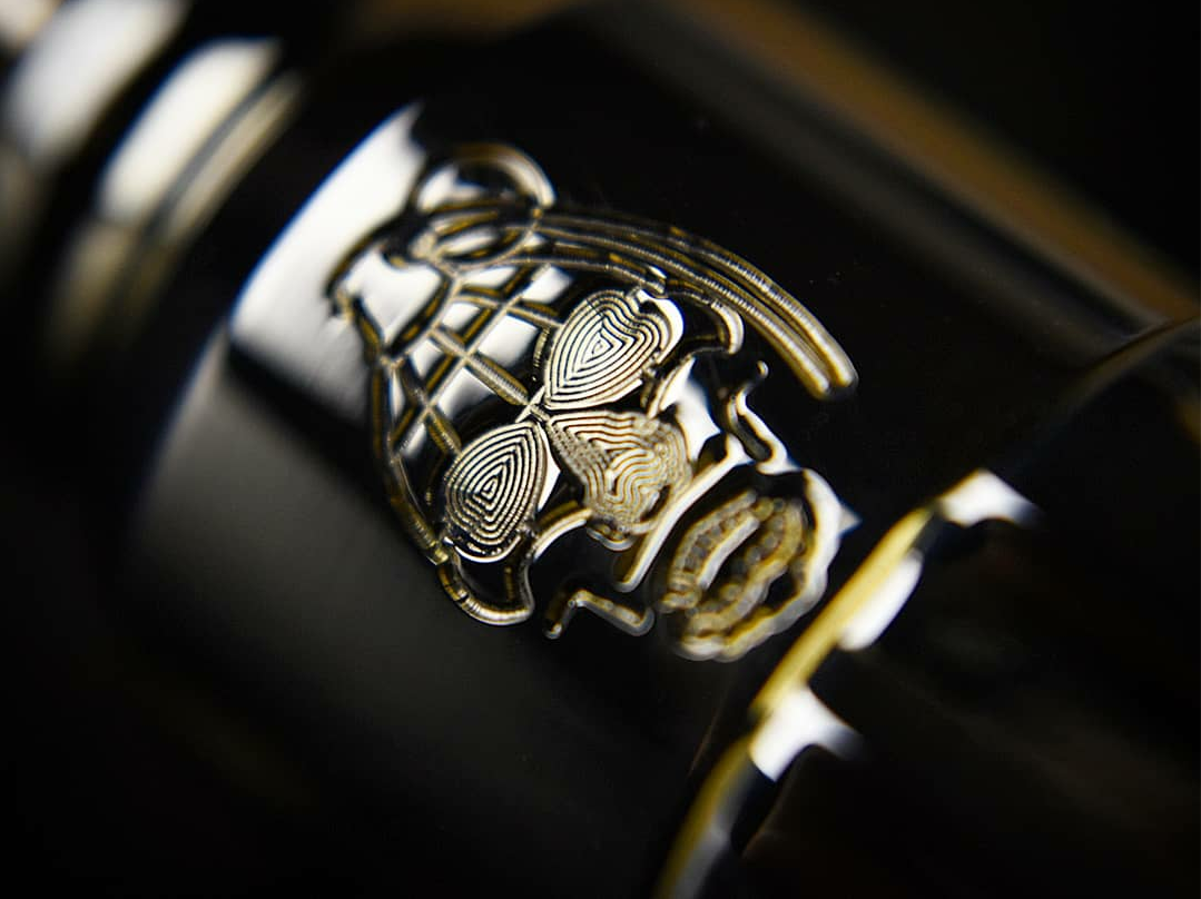 Comp Lyfe Grenade Cap argento 21700 B2B 28,5 mm