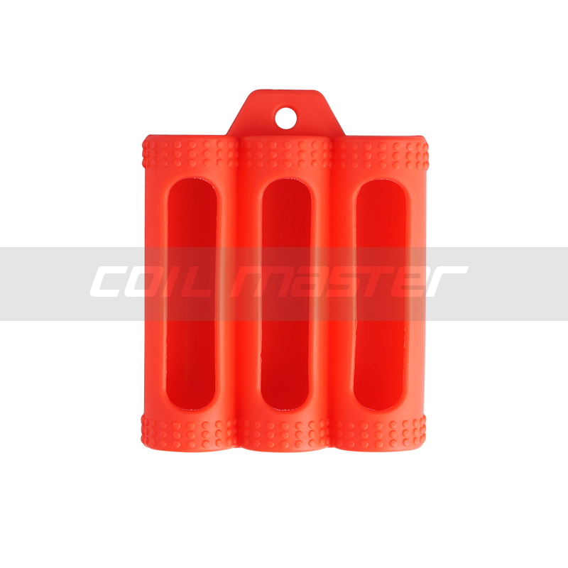Coil Master custodia silicone batterie 18650 doppia