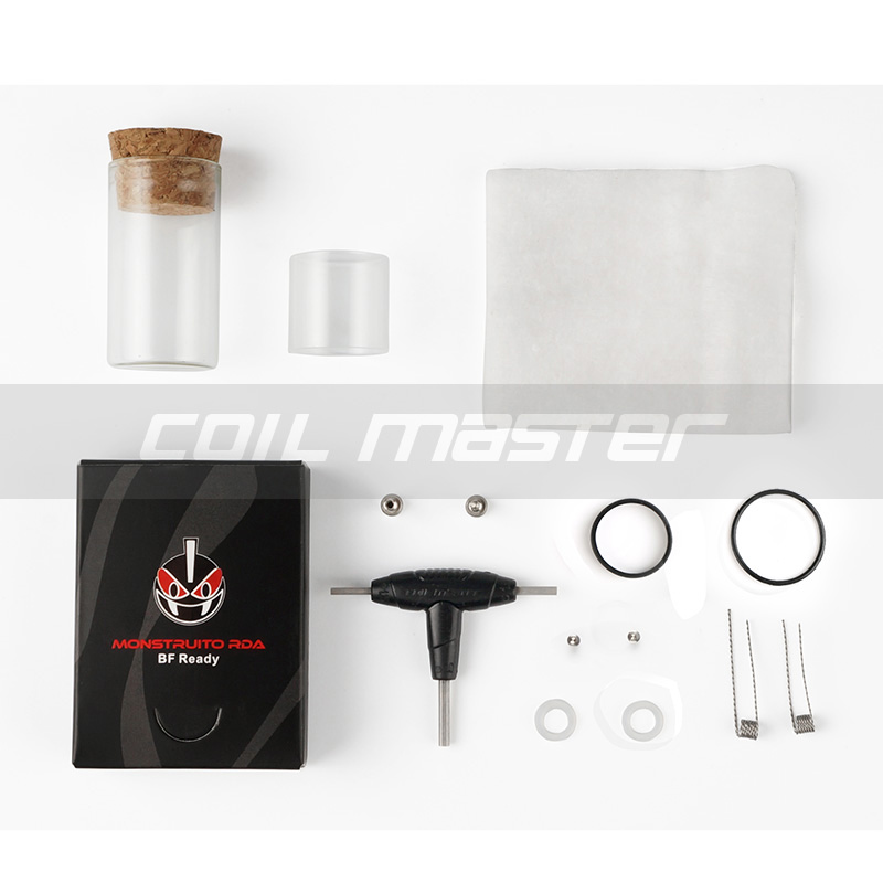 Coil Master Monstruito Flying Saucer V2 atomizzatore dripper BF