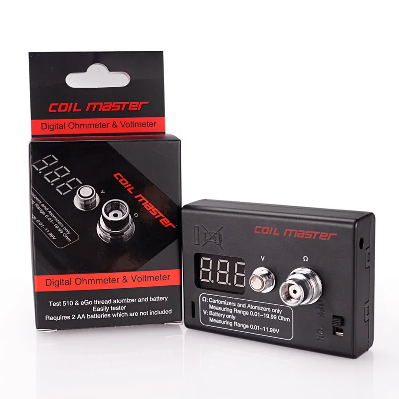 Coil Master Ohm Meter ohmmetro digitale 0,01-9,99ohm