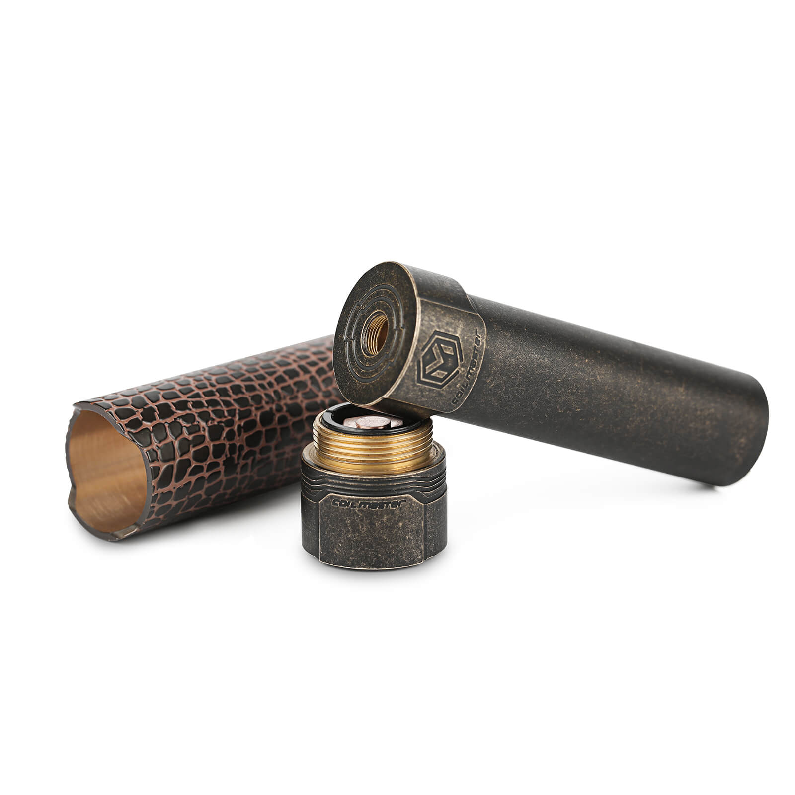 Coil Master Cobra Mech Mod tubo 18650 ibrido 24,8mm
