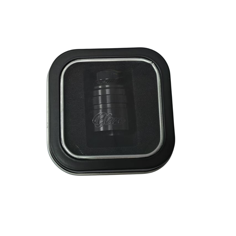 Thunderhead Blaze Solo RDA top cap alluminio oro nero