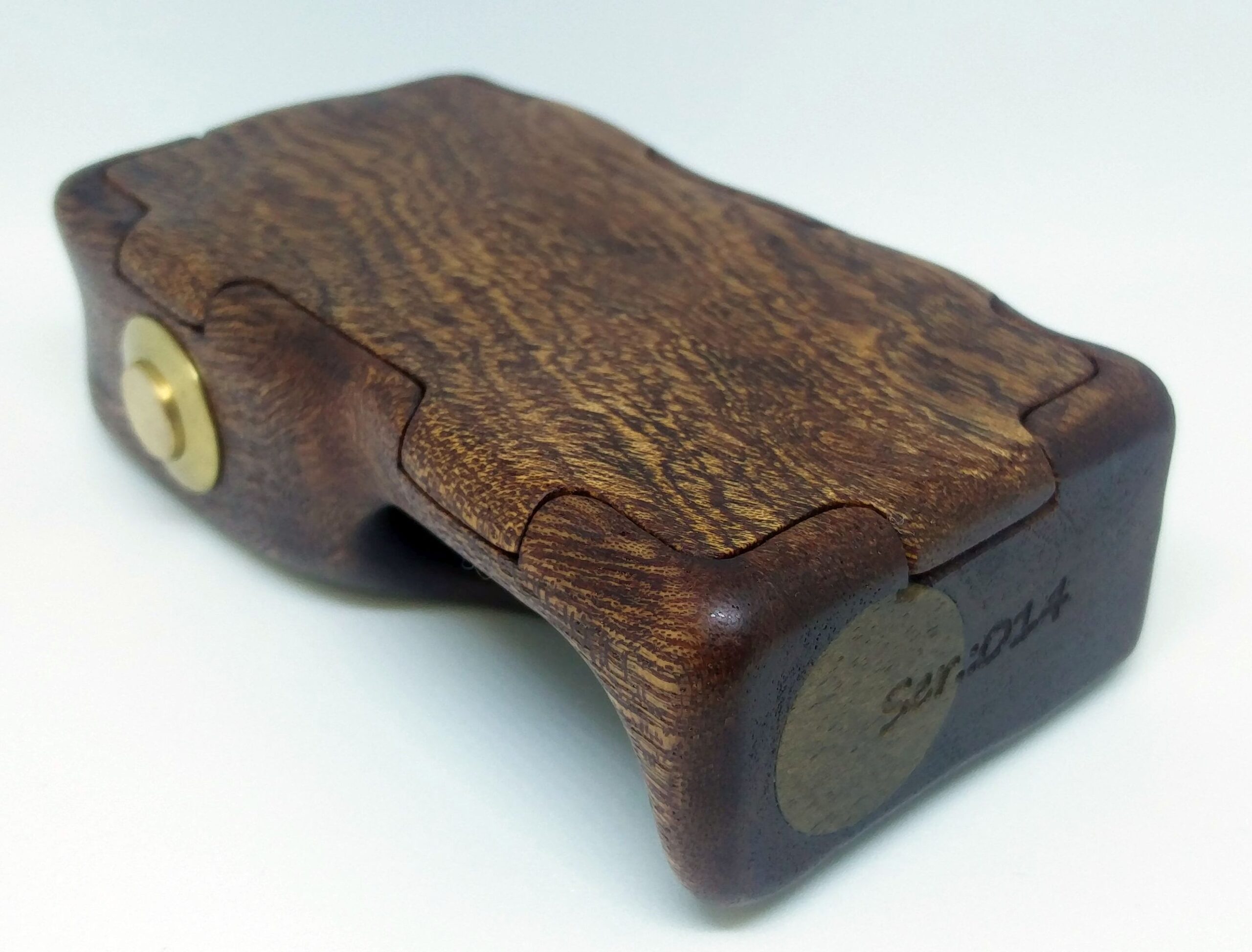 KHW Mosfet 20700 Box Mod Legno Mogano SN014