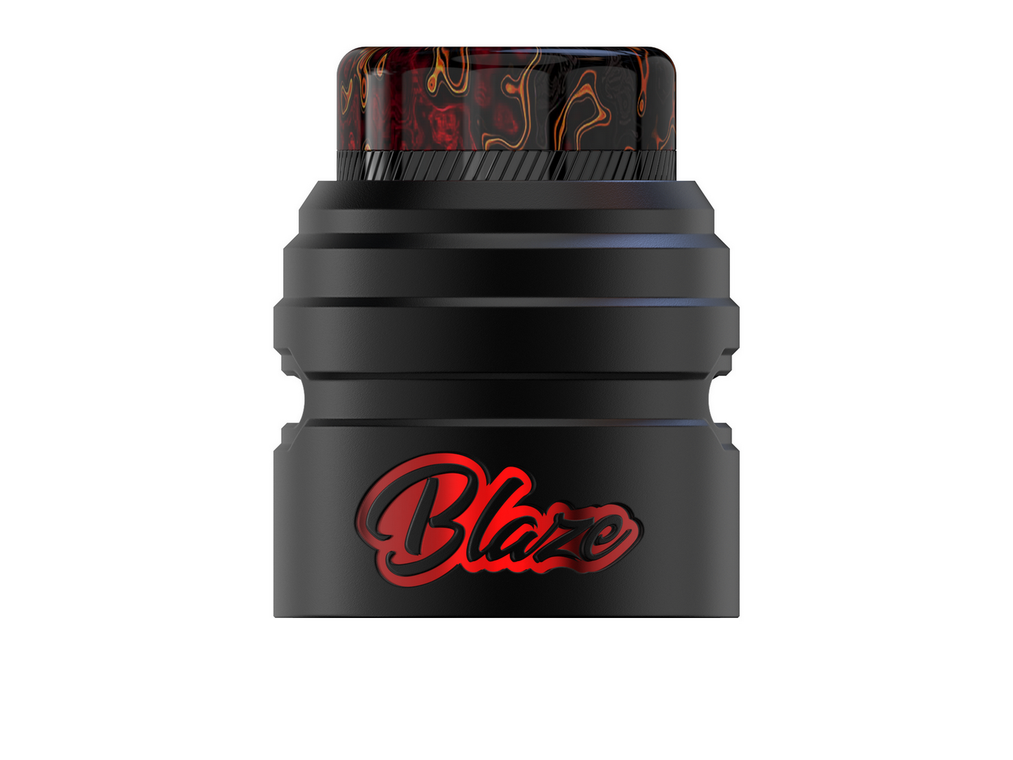 Thunderhead Blaze Solo RDA top cap alluminio oro nero