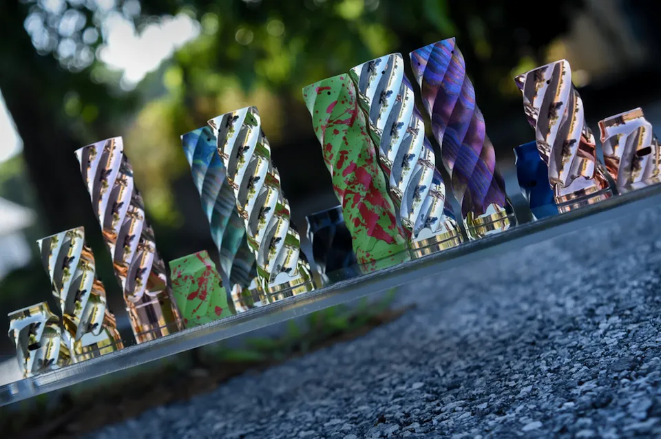 Comp Lyfe Vortex tubo meccanico Zombie Edition 18650 ottone