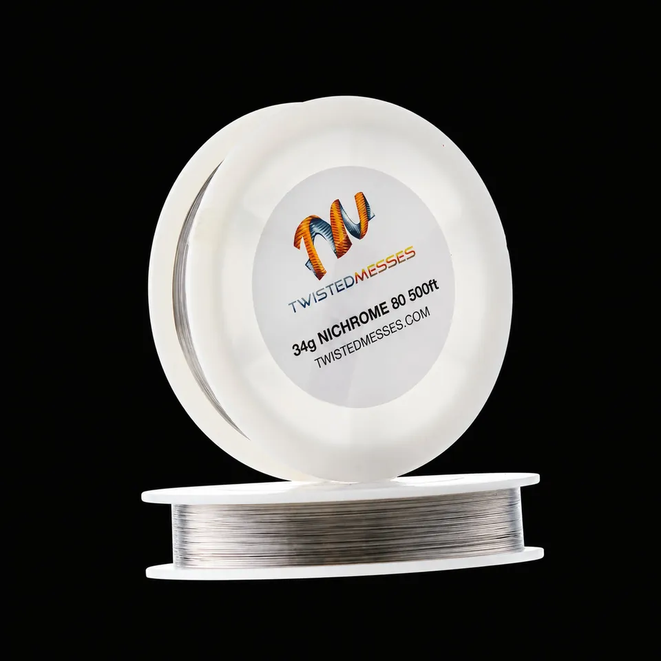 Twisted Messes Nichrome 80 filo resistivo 34GA 500ft rotondo