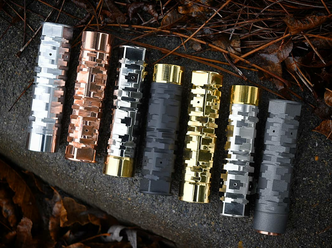 Comp Lyfe Battlefield tubo 24mm acciaio 18650 solo tubo