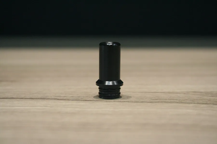 Steam Tuners T15 drip tip nero acetal tiro stretto