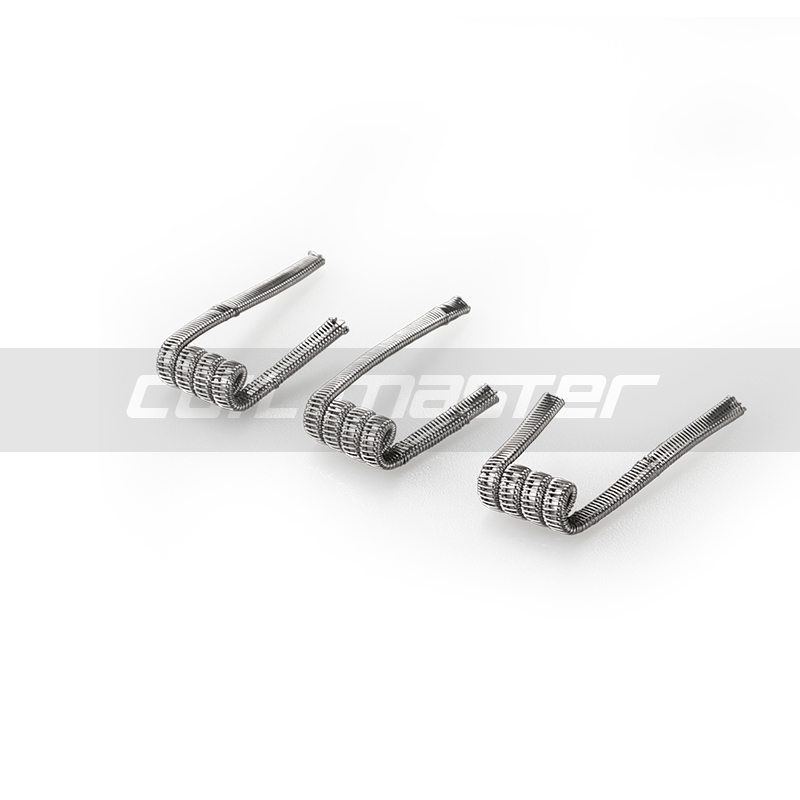Coil Master Staple Staggered Fused Clapton filo 3 pezzi