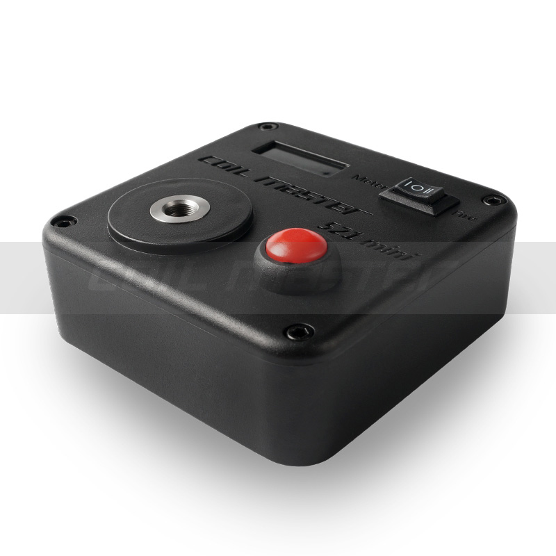 Coil Master 521 Mini Tab ohmmetro 18650 deck