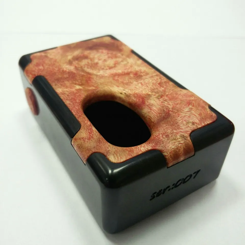 KHW SN007 Box Full Mech Delrin+Burl 18650