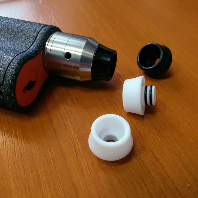 KHW Mod Pelso DL drip tip 510 delrin nero DL
