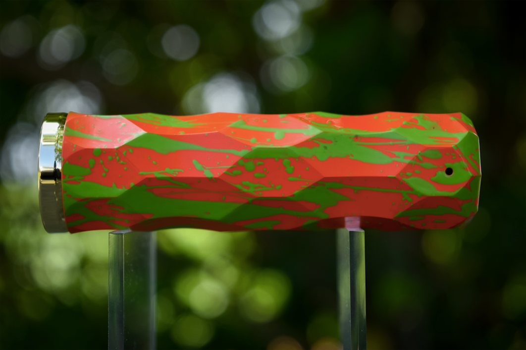 Comp Lyfe Closer 3D Bearded Skull tubo 18650 ottone