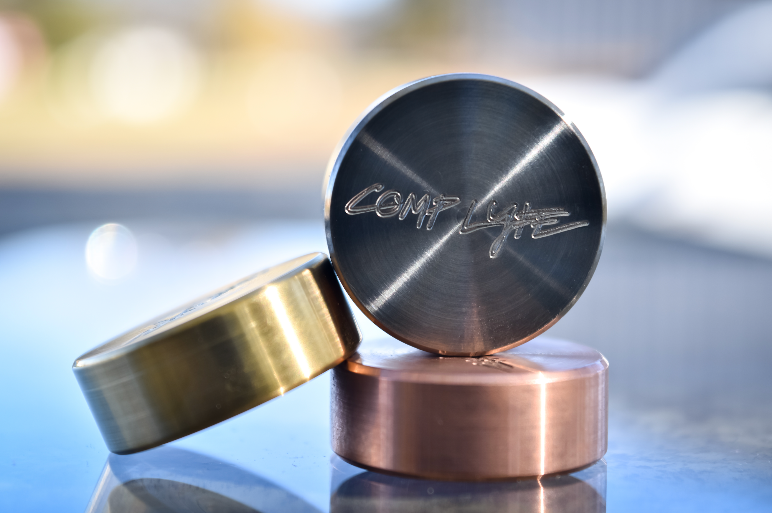 Comp Lyfe Comp Button pulsante ottone Full Housing