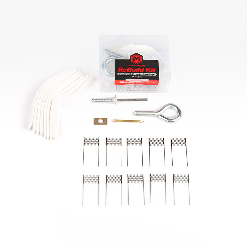 Coil Master ReBuild Kit RPM kit rigenerazione mesh 0.4Ω