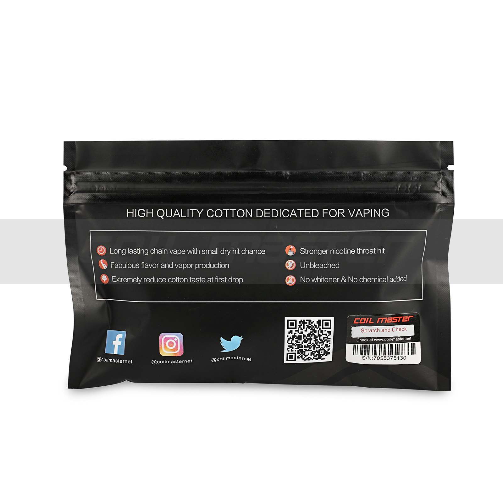 Coil Master Pro Cotton cotone organico 10 strisce