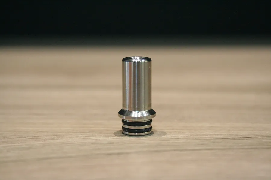 Steam Tuners T15 drip tip acciaio 17mm tiro stretto