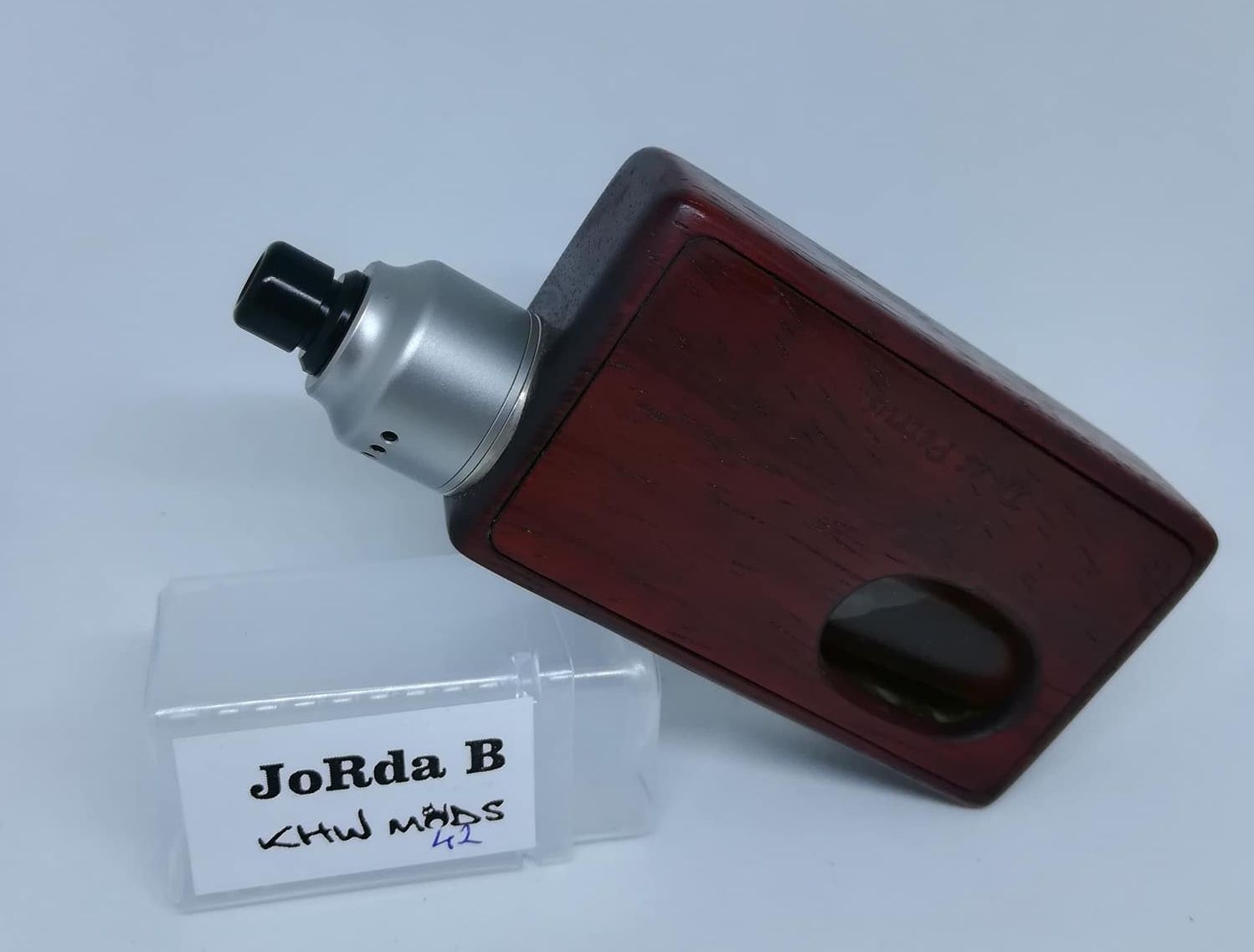 Jorda B RDA 22mm atomizzatore dripper MTL acciaio