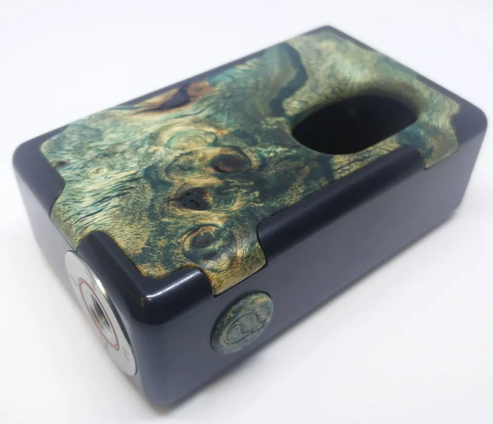 KHW Mods Full Mech SN004 box mod Delrin radica